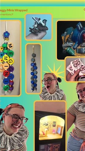 Meggy Minis 2025 Wrapped! Follow on Insta and FB for more daily content :) #mini #miniature #artist