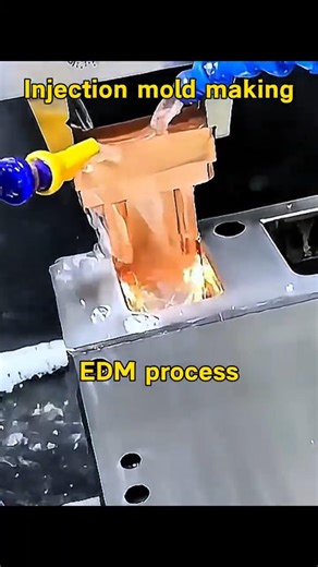EDM- Important processing technique of mold making. Used at moldmaker & Injection molding factory.