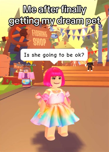 It was a dream pet until I achieved the dream #adoptme #roblox #robloxdoptme #adoptmejoke #adoptmefyp