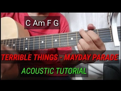 Terrible Things (MAYDAY PARADE) - Guitar Tutorial