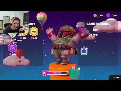 xQc Has a Blast Playing FALL GUYS with Jesse & Greek