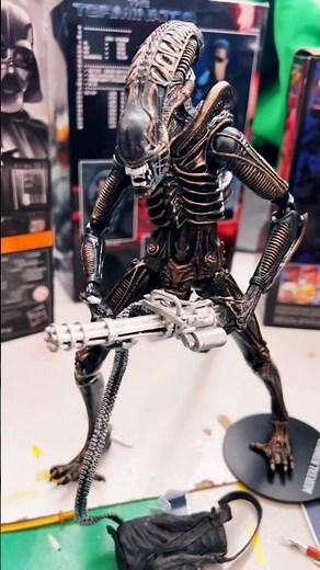 Random Accessories on Action Figures 🤯 Part 2 (Alien Figure) #alien #xenomorph #actionfigures