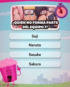 2.5K views · 2.5K reactions | ¿Cuál es tu rango ninja? ⚡️ Descúbrelo con esta trivia de Naruto.  ¡Juega Preguntados 2 ahora! | Trivia Crack | Facebook