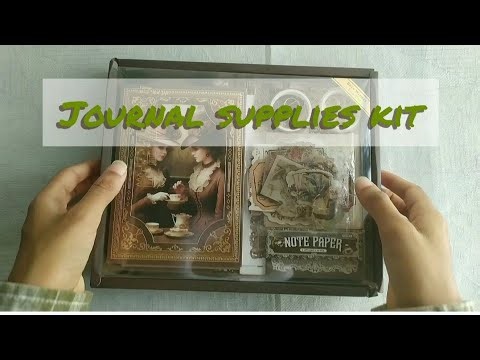 Victorian style scrapbook set🤎 😇