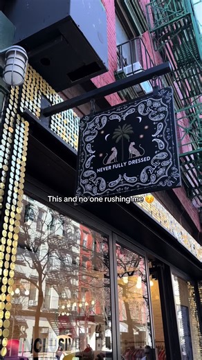 Our happy place🧡 Never Fully Dressed, 243 Elizabeth st, Nolita. #inclusivesizing #feelgooddressing #nyc #soho