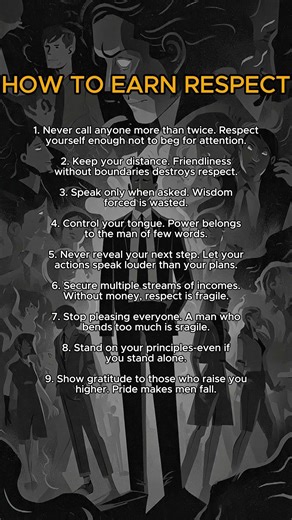 9 Respect Rules They Don't Teach You #Psychology #PowerDynamics #SelfRespect