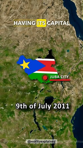 Why Did Sudan Split ¿¿ 🔥 🇸🇩 🇸🇸 #shorts #maps #geography #sudan #southsudan #history #facts | Reality Explained