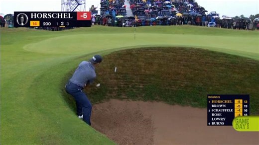 Aussie Adam Scott surges back into The Open contention as Day slides in wet weather chaos