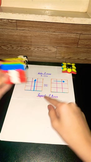 Solve with 2 moves #music #challenge #song