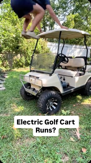 Making an old golf cart new again. Should we keep throwing parts at this old golf cart? Or do we cut ties with it and move on to the next. I’ve never done a lithium swap on a golf cart so is today the day or do we wait and get something newer to put the kit in. #golfcart #smallengine #flipping #mechanic #reels #facebookmarketplace | Makingmoneywithmar