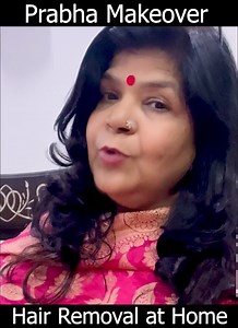 5.3K views · 303 reactions | Hair Removal at Home | Prabha Makeover | Facebook