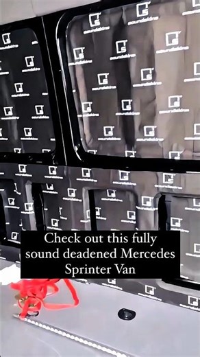 Mercedes Sprinter Van FULLY Sound Deadened with SoundSkins #caraudio