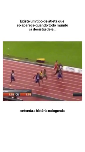 9,92 segundos mudaram o fim da maior lenda do atletismo