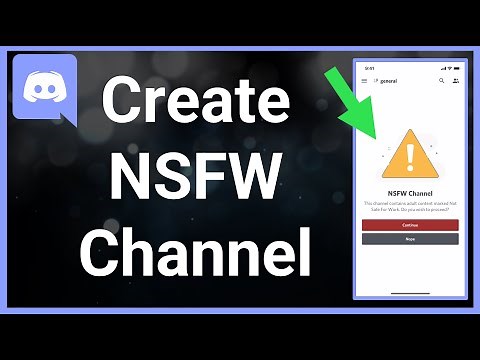 How To Create A NSFW Channel On Discord