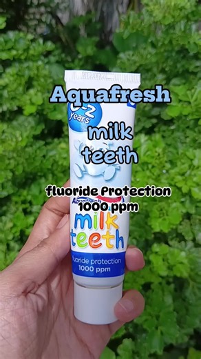 Aquafresh Milk Teeth Fluoride Protection 1000 ppm