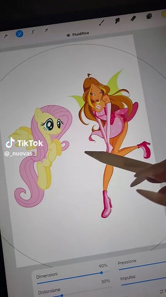 Flora and Fluttershy Palette Swap Art Guide