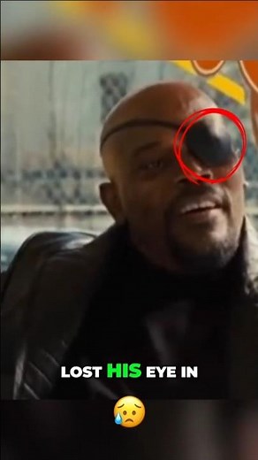 How did Nick Fury lost his eye? #marvel #marvelfacts #mcu #movie
