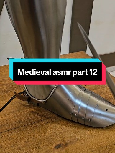 Medieval asmr part 12 #medievaltiktok #asmrsounds #asmrvideo #armour #curiosidades