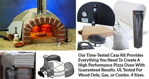 Casa Pizza Oven | Gas Or Wood Fired Pizza Oven Kit