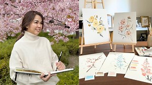 Watercolor for Beginners: 5 Easy to Paint Spring Flowers | Jenny Flores Art | Skillshare