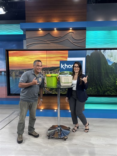 Honolulu ENV on Instagram: "Our Recycling Branch Chief Henry Gabriel joined Wake Up 2day host Sara Mattison this morning to share the exciting news about ENV's upcoming G.R.O.W. (Green Recycling Organic Waste) pilot program. Starting April 1, ENV will launch the G.R.O.W. pilot program, allowing residents in the participating areas (Waipahu, Nānākuli, Hawaiʻi Kai, Mililani, Kailua, and Kalihi) the opportunity to include the food in their green bins. To help residents get started, ENV will host co