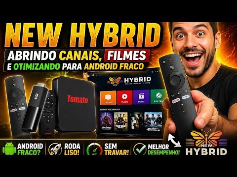 NEW HYBRID 2026 RODA EM ANDROID BARATO? 😱🔥 Teste REAL + Otimização SEM TRAVAR!