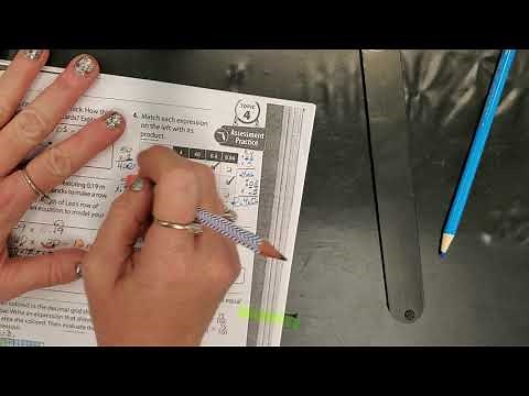 Envision Math Topic 4 (Multiplying Decimals) Review answers part 1
