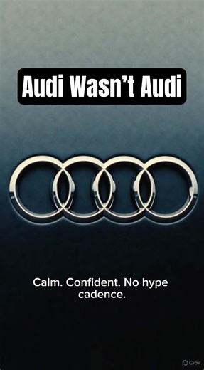 Audi Wasn’t Audi at First
