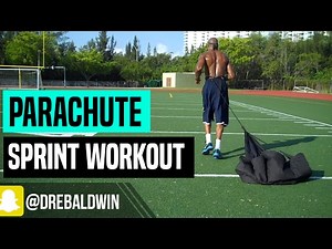 Dynamic Warmup & Speed Parachute Sprint Workout | Dre Baldwin