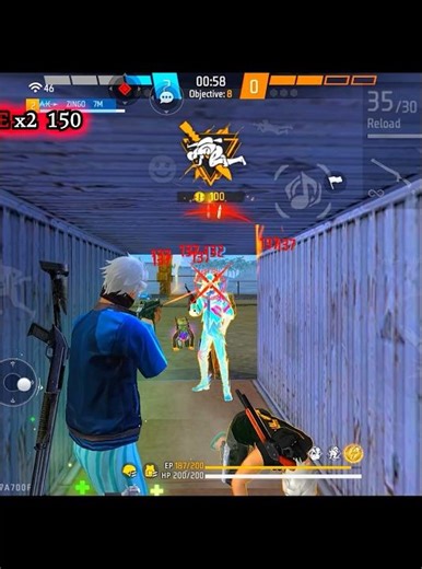 ZINGO VS 🌍#freefire #freefirehighlights #foryoubage #foryou