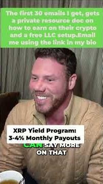 XRP Yield Program Explained: DWP Math & Payouts #shorts