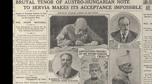 23rd July 1914 Austria-Hungary presents ultimatum to Serbia