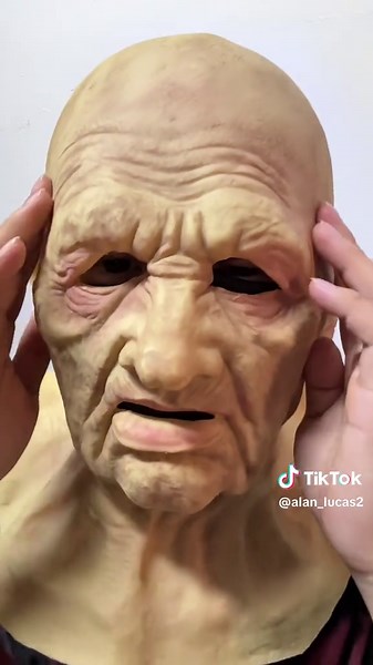 Realistic Full Head Latex Mask for Halloween Cosplay