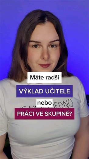 Máte radši výklad učitele nebo práci ve skupině? #ucitelka #učitelka #učitel #učitel #teacher #teachers #skola #škola #school #skolstvi #školství #vzdelavani #vzdělávání #education #pedagogika #tiktok #tiktoker #tiktokerka #stekanka #stekaanka | Štěkánka the Učitelka