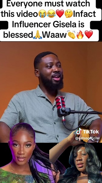 Gisela is so blessed ❤️❤️. Watch full video on Talk to kula 👏👏 #headucator #fyppppppppppppppppppppppp #agradaa #trendingvideo #ghanatiktok🇬🇭 #dwpacademy #gisela #tiktokviral #amaburland #villasofficial #tiktokviral #fyp