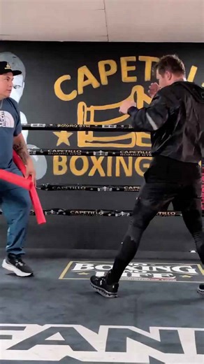 The work ethic of a champion. Never complacent. Never settling. 👑 Canelo 🇲🇽