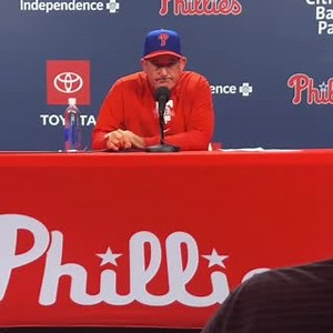 Are the #Phillies capable of beating a team like the #Yankees? Rob Thompson discusses that and the recent struggles of the Top 3 of the lineup. #RingtheBell | Edge of Philly Sports
