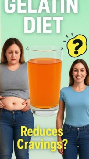 Gelatin Diet to Reduce Cravings 🍵