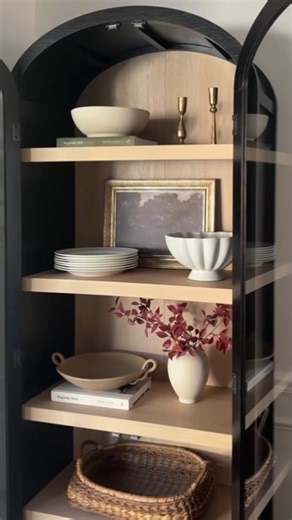Our dining room cabinet is back and it looks amazing