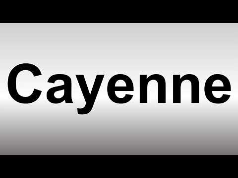 How to Pronounce Cayenne