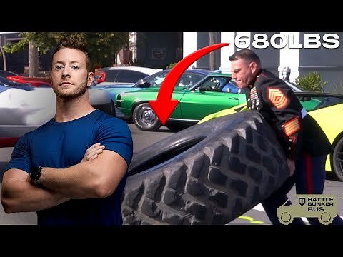 US Marines vs TIRE FLIPS!
