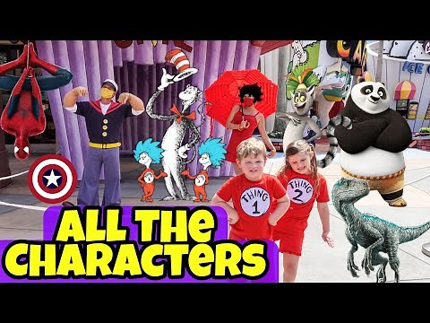 All the Characters at Islands of Adventure in Universal Studios Orlando | Character Meet & Greets