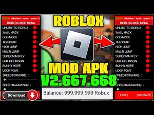 Roblox Mod Menu v2.667.668 Unlimited Robux And Free Shopping | ROBLOX MOD MENU 2025 | Roblox MOD APK