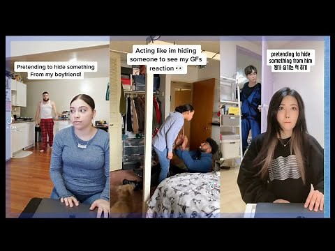 Are You Hiding Something ? || Pretending To Hide Something Prank Tiktok