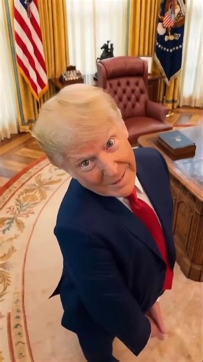 Not a clip. Not CGI. This is Trump in 3D — made with Mugen 3D. #mugen3D #sumeruai #characterai #trump