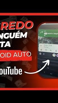 ANDROID AUTO | How to watch YouTube and TV?