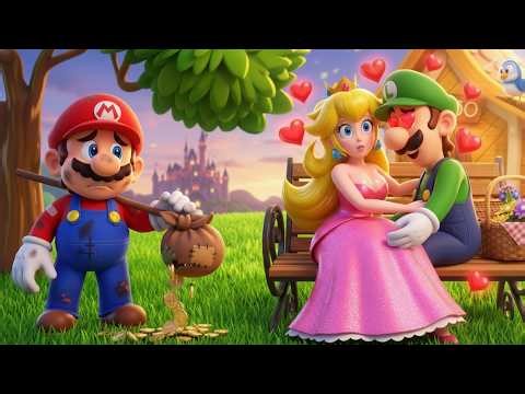Oh no! Why did Peach abandon Mario? | Sad Story | The Super Mario Bros Animation