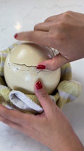 1.8M views · 13K reactions | Asmr peeling an Ostrich Egg | My Healthy Dish | Facebook
