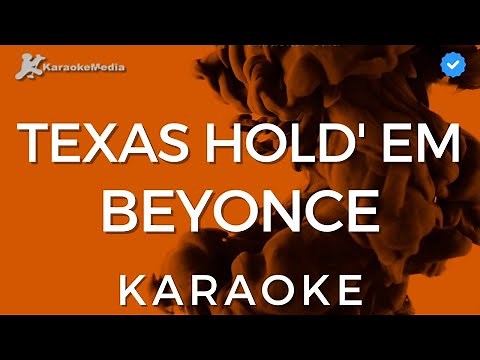 Beyoncé - TEXAS HOLD' EM (Karaoke) [Instrumental with backing vocals]