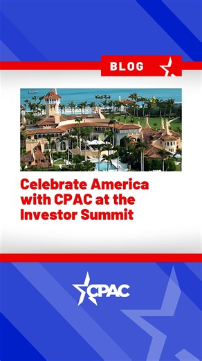 Join CPAC in celebrating the monumental victory of President Donald J. Trump as the 47th president of the United States at the Investor Summit November 14-16 at Mar-a-Lago in Palm Beach, Florida. The summit will be a patriotic celebration of what has made America great and how we will keep America great. Special remarks will be given by CPAC Chairman Matt Schlapp, CPAC Senior Fellow Mercedes Schlapp, CPAC board member and former Attorney General Matt Whitaker, and more. Our annual investor summi
